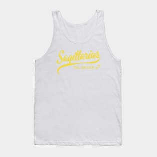 Sagittarius Retro Zodiac Tank Top